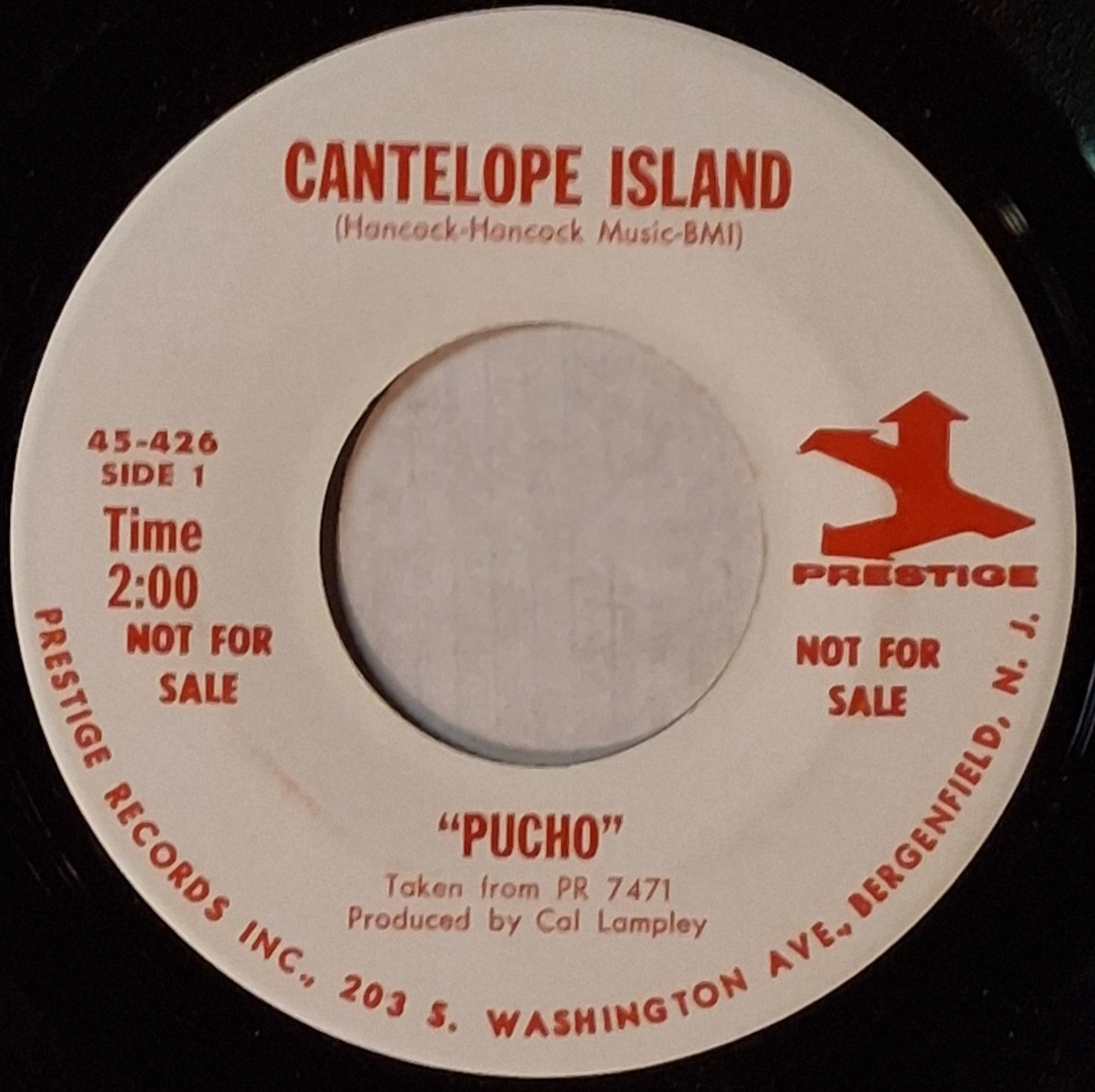 Latin jazz soul PUCHO Cantelope Island / Vietnam Mambo PRESTIGE 426 DJ
