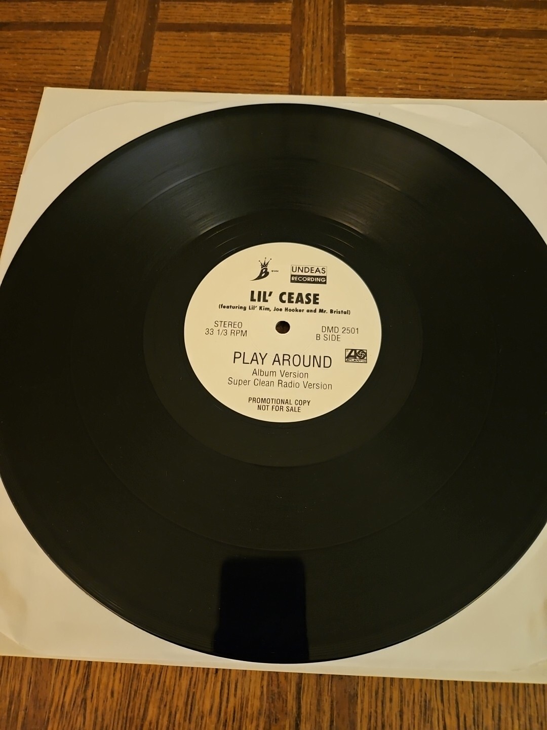 Lil’ Cease Feat. Lil’ Kim Play Around Promo Single Vinyl Record VG