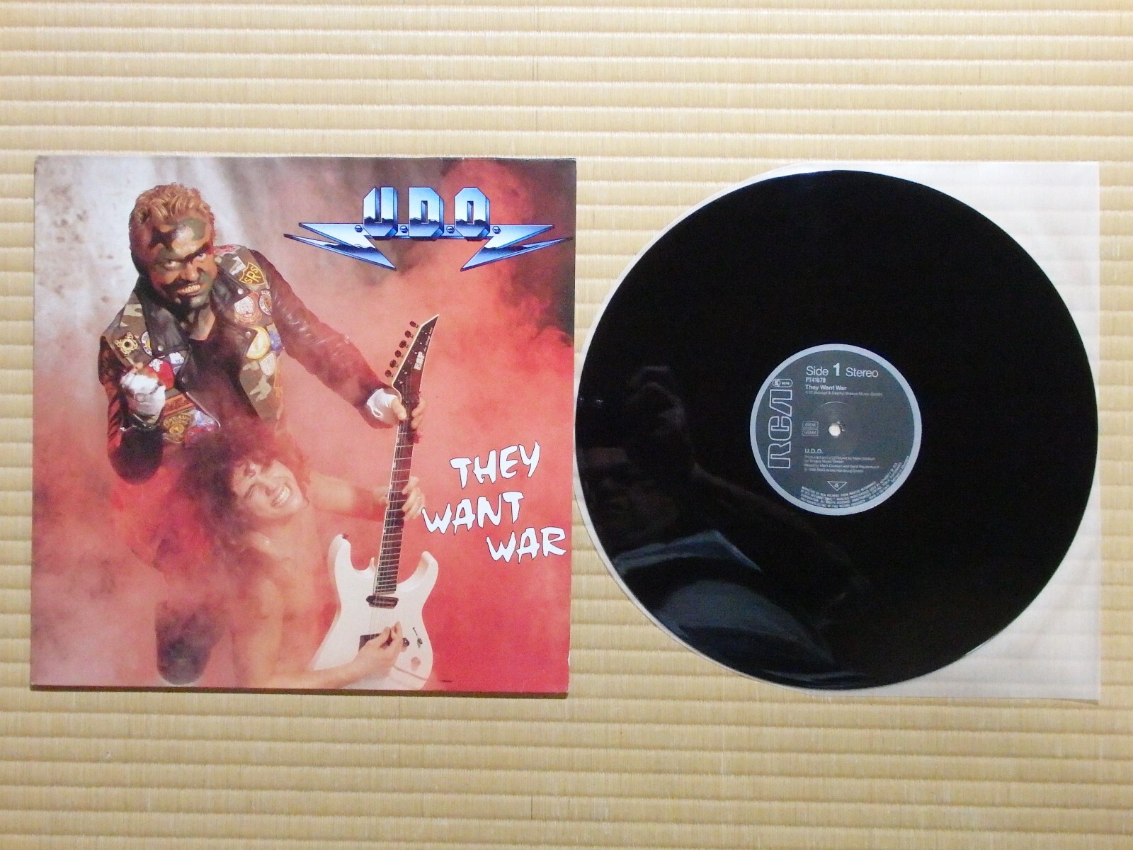 U.D.O. – They Want War PT 41678 RCA Germany 1988 12″, Maxi-Single