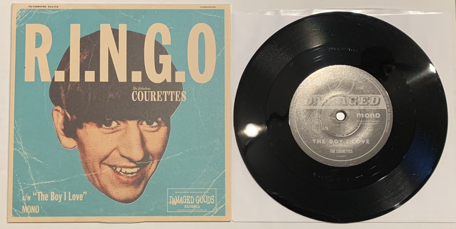 THE COURETTES R.I.N.G.O 7” Vinyl-Autoramas Schizophonics Kate Clover Jackets