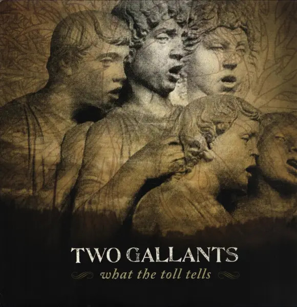Two Gallants What The Toll Tells 1st Press Double LP 2x Vinyl Saddle Creek