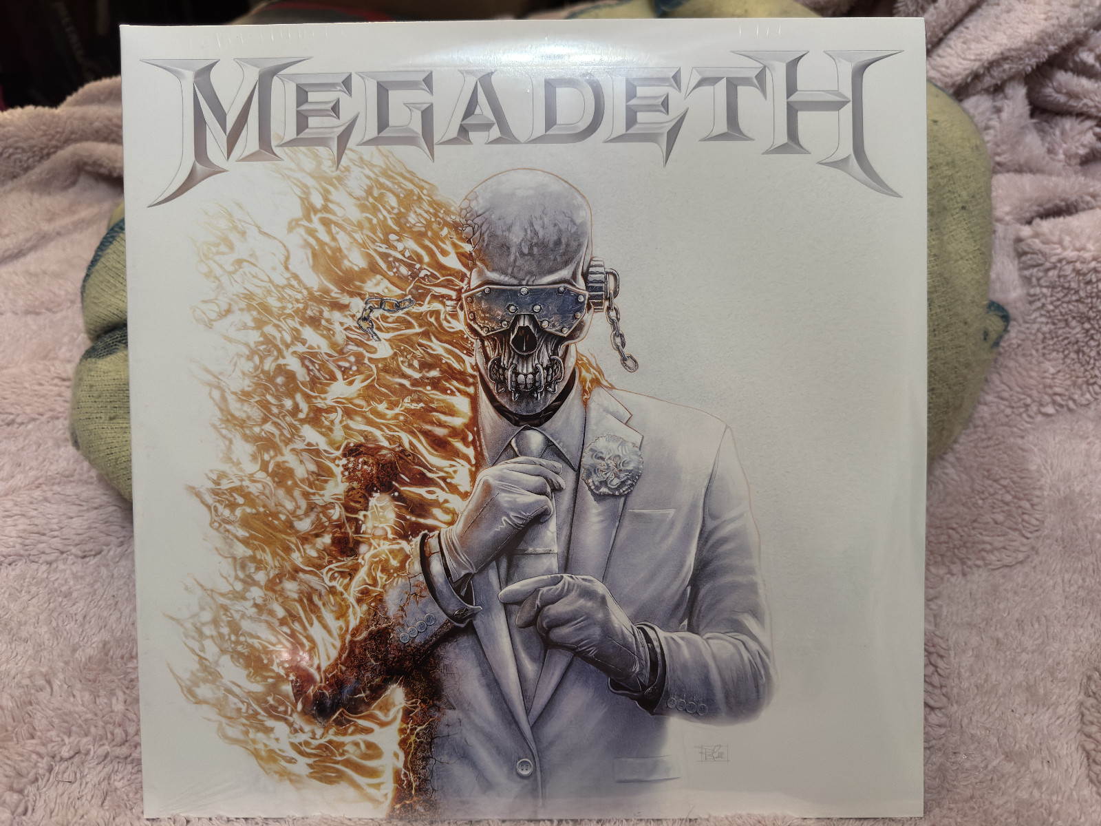 Megadeth ~ ST Red/Orange Ghostly 2 x Vinyl LP, Sealed New, Limited to 300