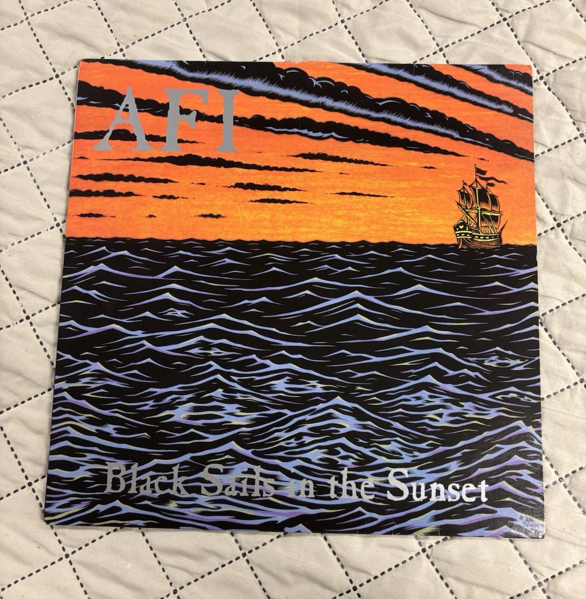 AFI Black Sails in the Sunset LP 12″ Gray Colored Vinyl – Nitro Records