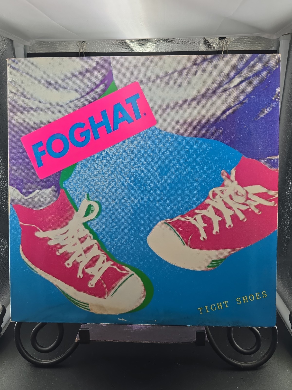 Foghat Tight Shoes LP 1980 Bearsville BHS 6999 Jacksonville Press EX/VG