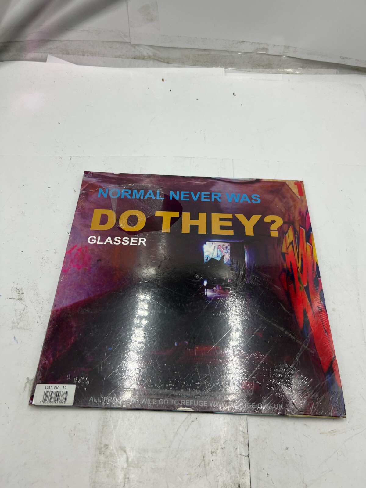 Crass – Normal Never Was 12″ LP Single Vinyl Limited Edition Red Album Glasser