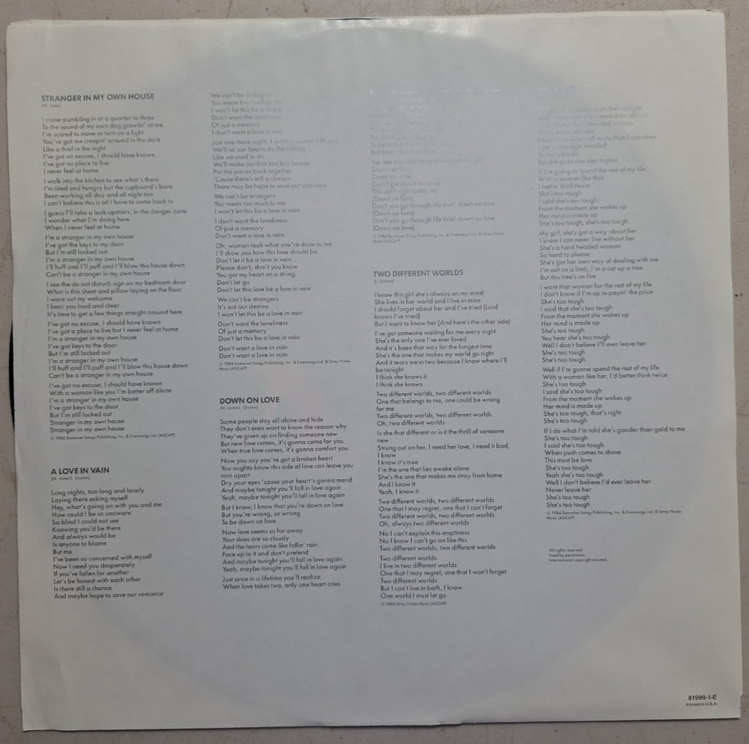 Foreigner ~ Agent Provocateur (Atlantic 1984 81999-1-E) Ex Vinyl