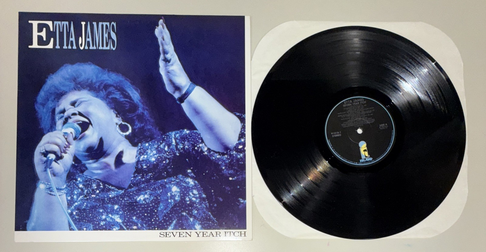 Etta James – Seven Year Itch – Island records – EX/NM