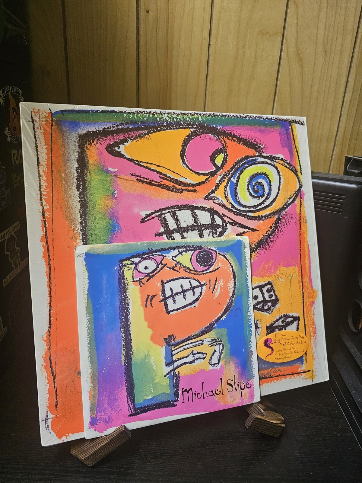 P – P (Johnny Depp Gibby Haynes)- Vinyl Album – 1995 With 7 Inch Single VG+/NM