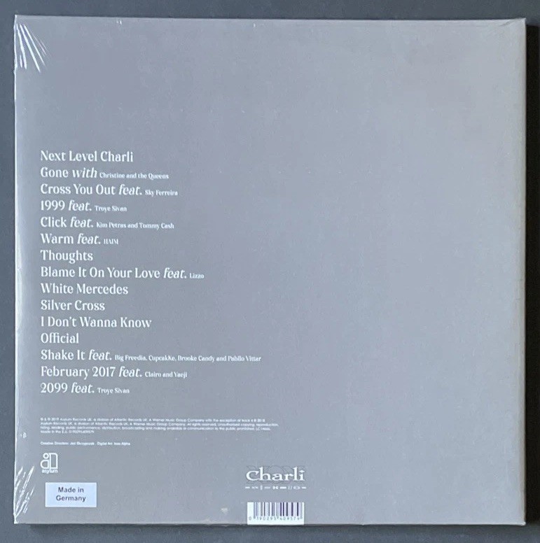 Charli XCX Charli LP VINYL NEW SEALED