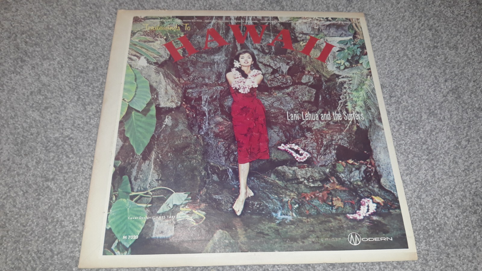LANI LEHUA & THE SURFERS Tradewinds To Hawaii Used Vinyl LP VG+
