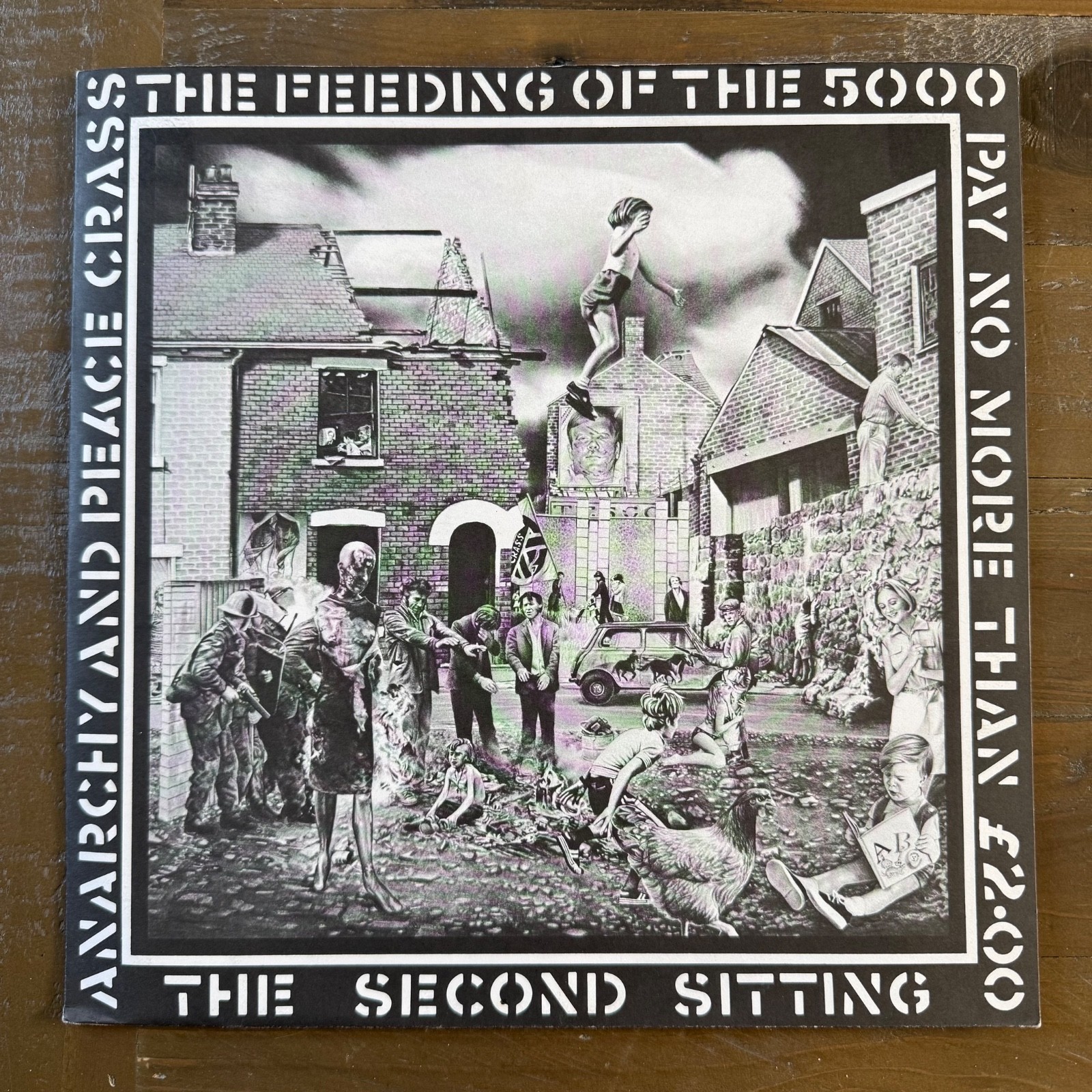 Crass, The Feeding Of The 5000 (The Second Sitting) – 621984 1980 A-2 B-2