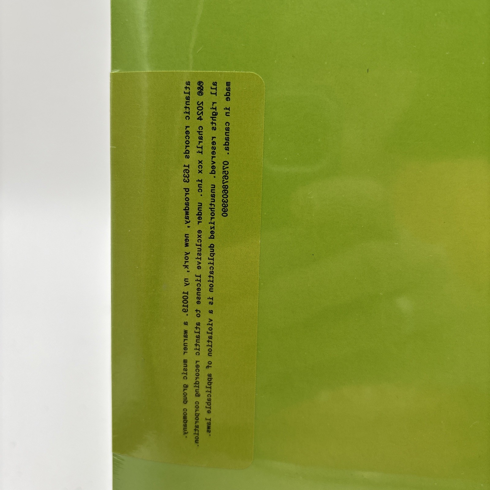 Charli XCX-Brat And It’s Completely Different-Rock Atlantic Records LP Vinyl New