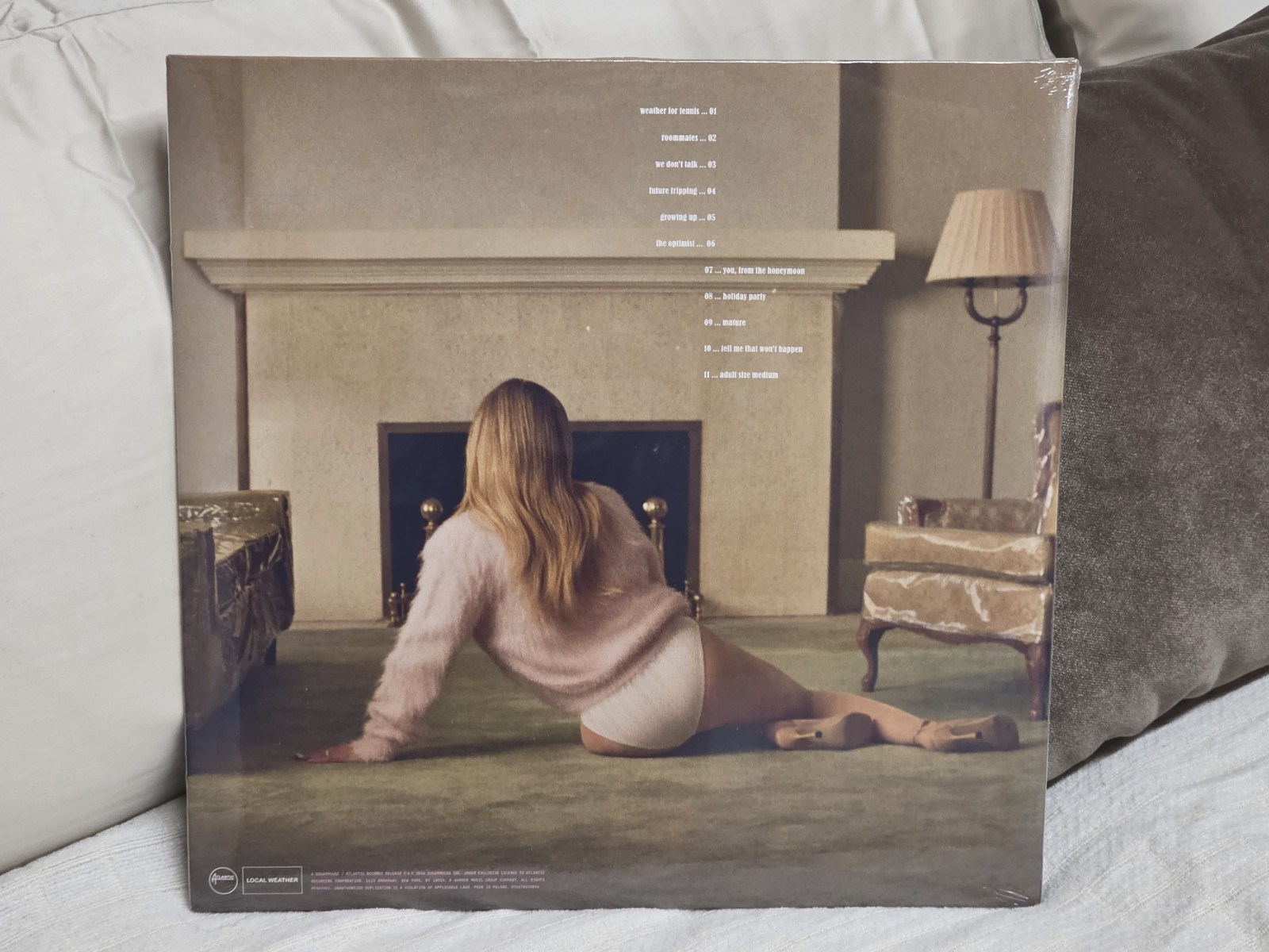 Hilary Duff Luck Or Something Spotify Fans First Violet Vinyl LP Sealed LTD OOP
