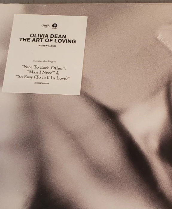 Olivia Dean – The Art Of Loving – 1 LP Black Vinyl New Sealed Man I Need So Easy