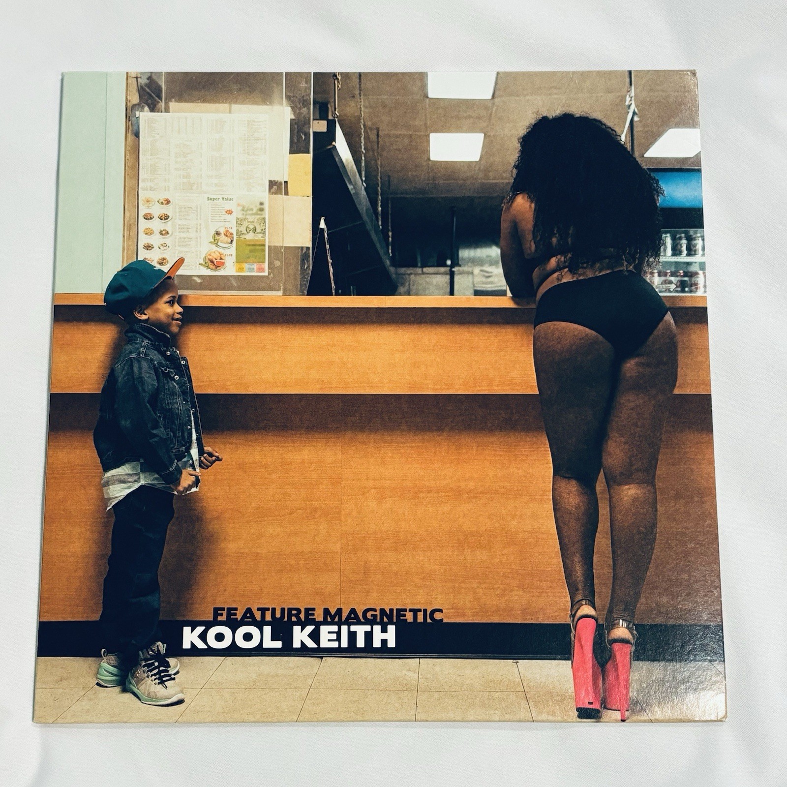 Kool Keith – Feature Magnetic – Teal Color Vinyl Record – 2016 Original Press