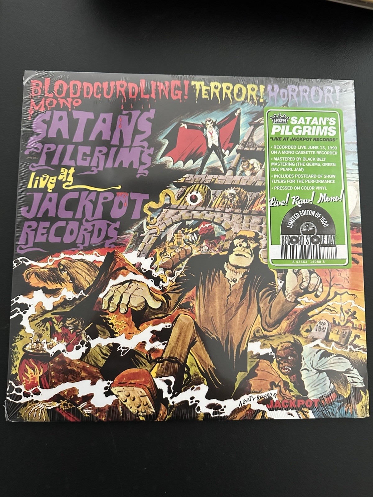 Satans Pilgrims Live At Jackpot Records Vinyl Sealed
