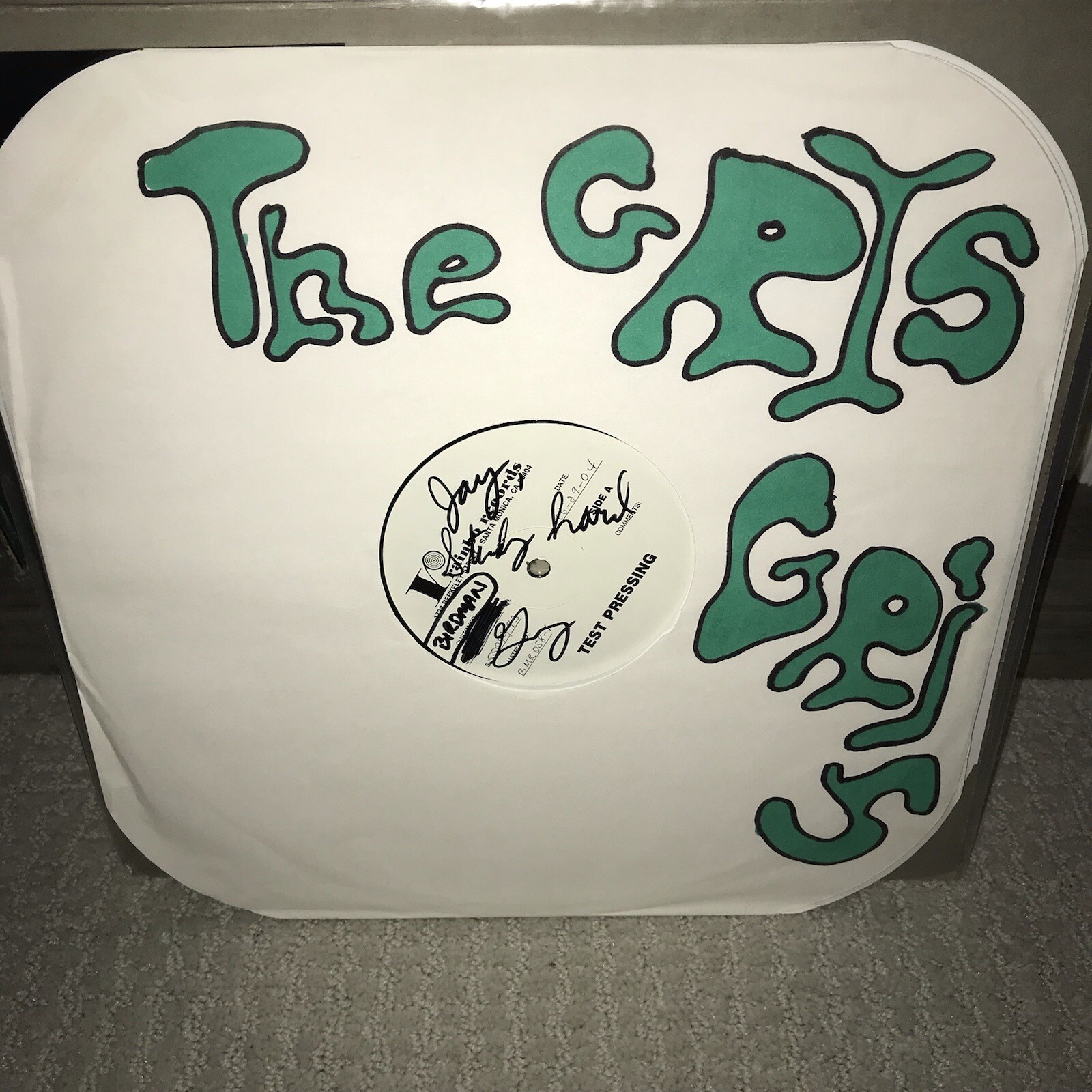 TEST PRESSING The Gris Gris Vinyl SIGNED by Greg Ashley The Dirtbombs Black Lips
