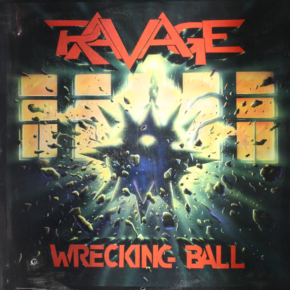 RAVAGE Wrecking Ball – NEW SEALED 1986 Vinyl 12″ LP Record Hard Rock Heavy Metal