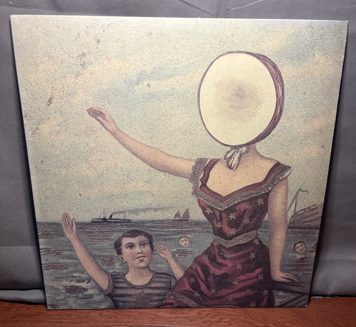 Neutral Milk Hotel In the Aeroplane Over the Sea LP 1998 MERGE MRG136 LP-VG COPY