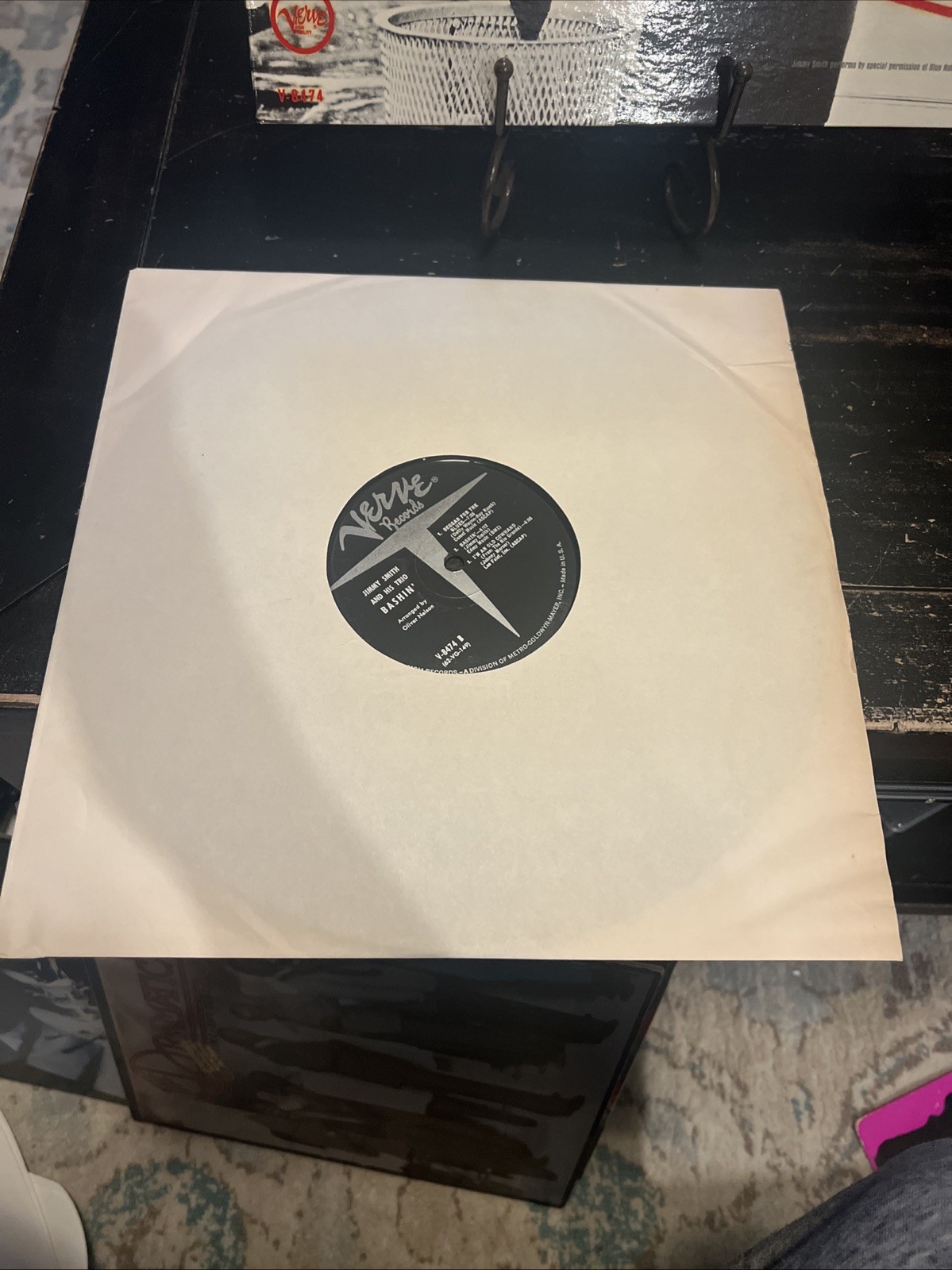 Jimmy Smith – Bashin’ The Unpredictable Jimmy Smith Vinyl 1962 V6-8474 Gatefold