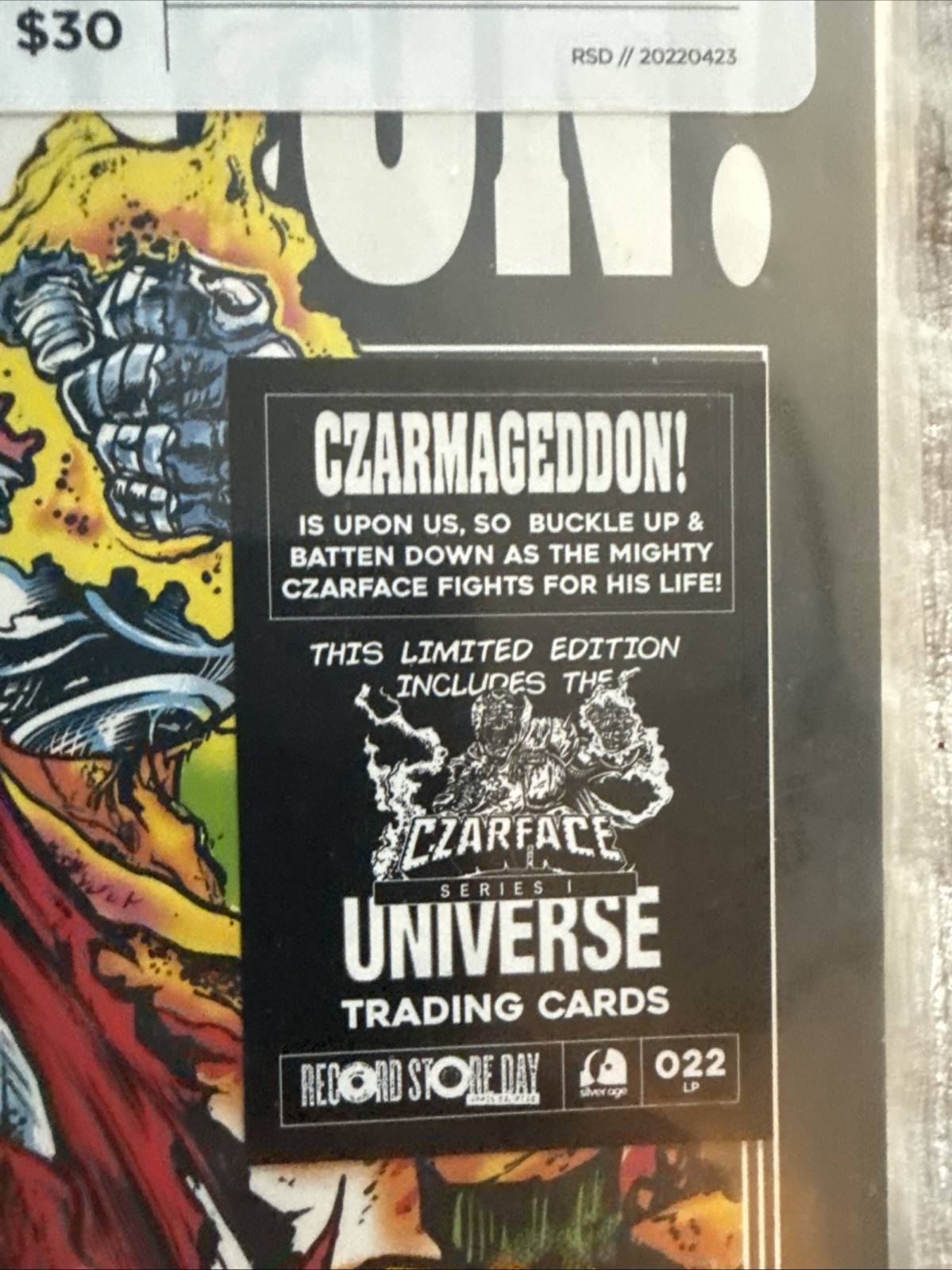 Czarface Czarmageddon LP RSD 2022 Vinyl Record Store Day NEW SEALED