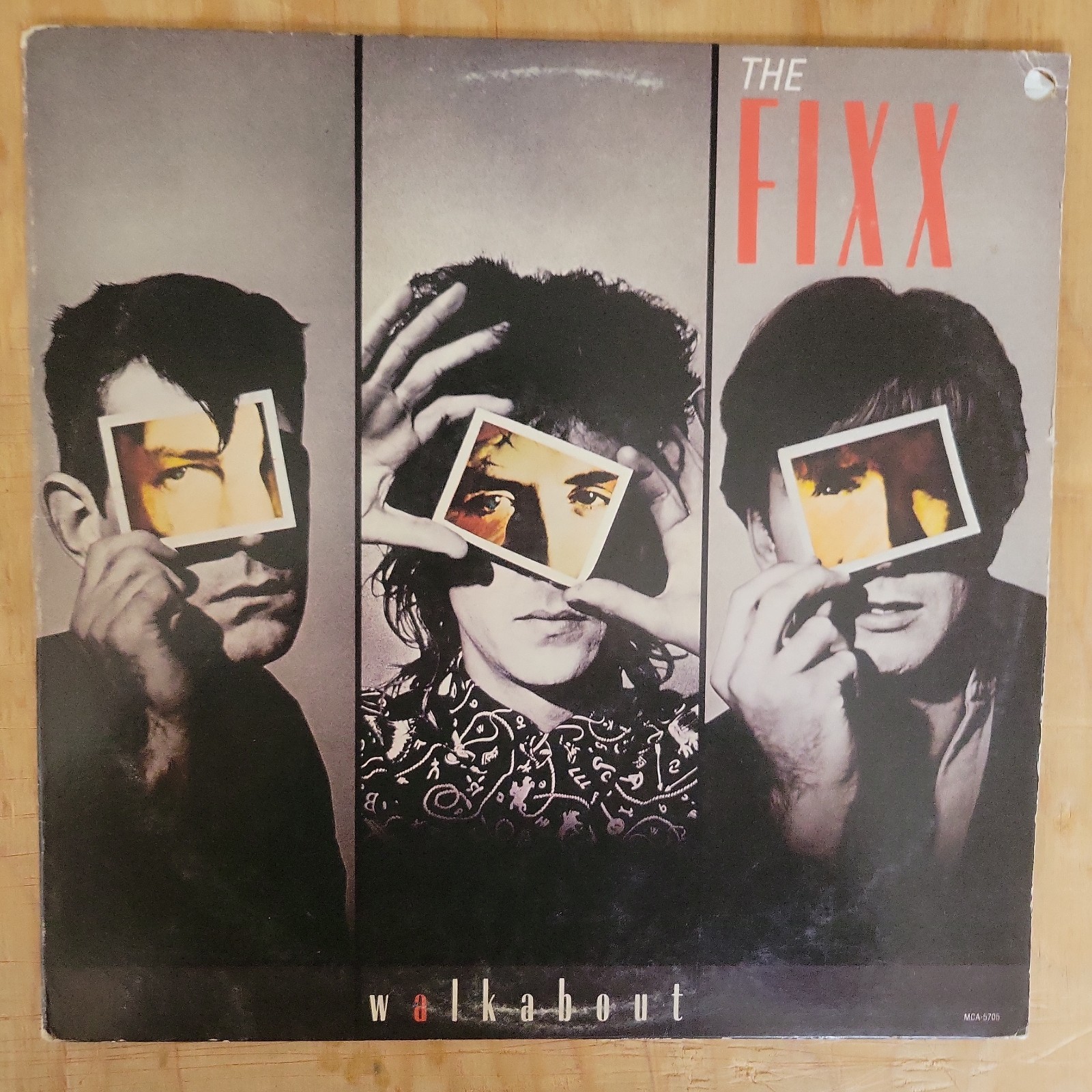 THE FIXX – Walkabout (1986, Vinyl LP) “Built For The Future” “Chase The Fire”