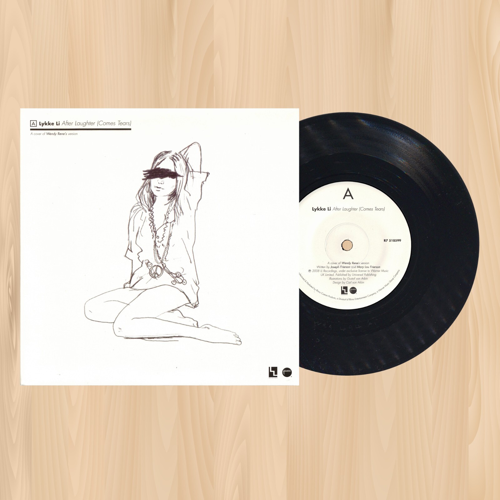 LYKKE LI El Perro del Mar SPLIT RSD 7″ VINYL After Laughter YOU ARE LOVE 0518