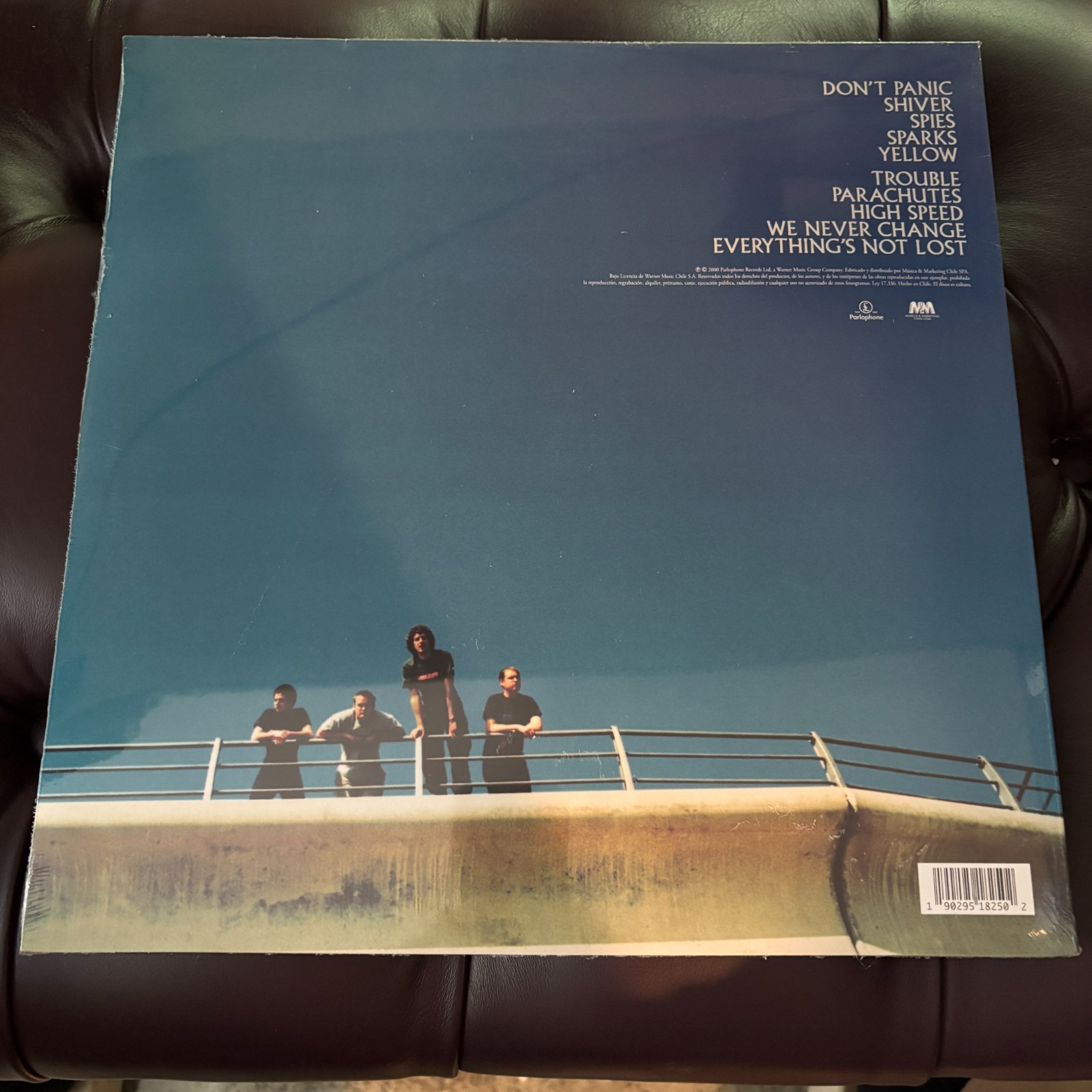 Coldplay – Parachutes, Yellow Colored Vinyl LP Record – NEW & SEALED