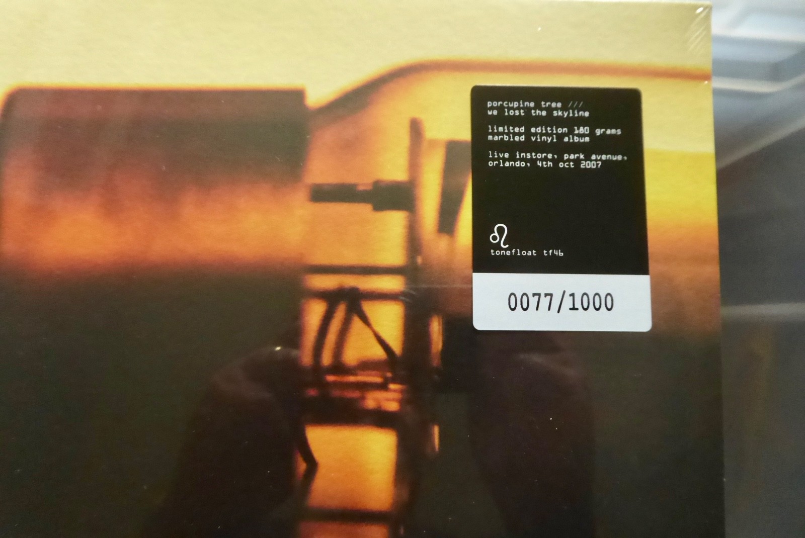 Porcupine Tree – We Lost The Skyline – Orange Vinyl lp 2008 Sealed/New