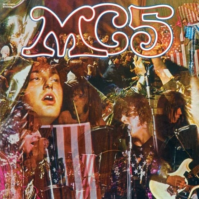 MC5 – Kick Out The Jams (Rocktober) – Clear with Red Splatter Vinyl Record *