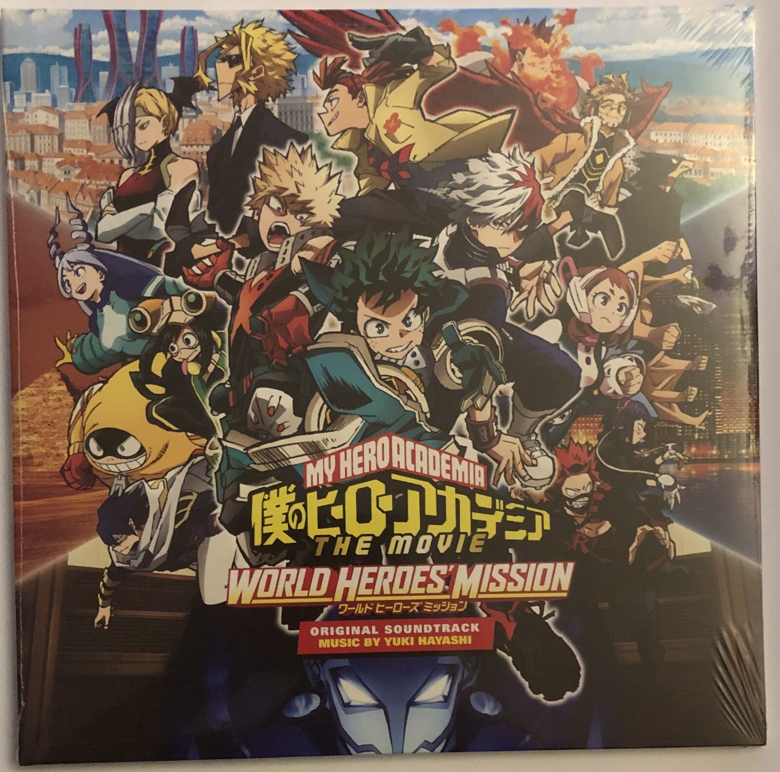 Yuki Hayashi My Hero Academia World Heroes Mission Vinyl New 0194399445617