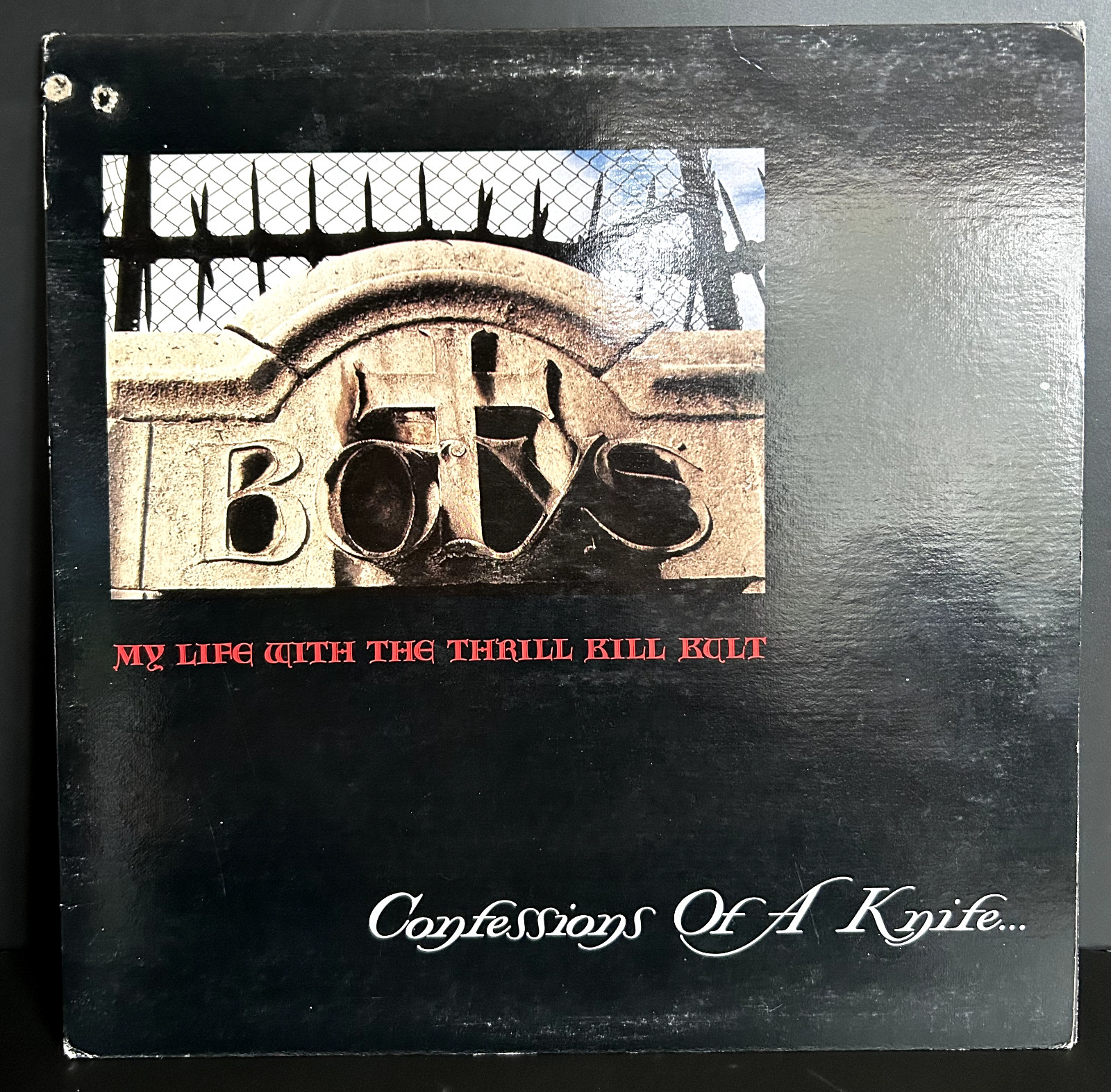 My Life Thrill Kill Kult – Confessions of a Knife :-: White 1990 Wax Trax! Vinyl