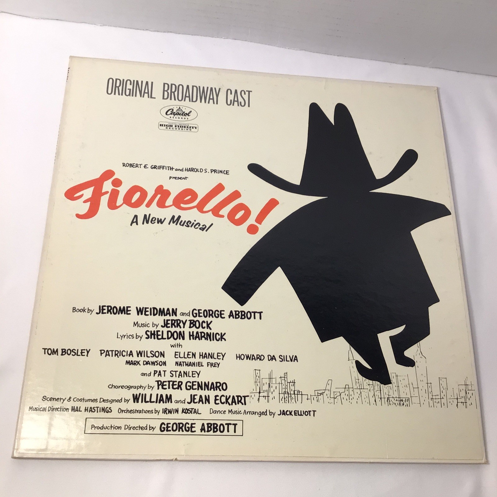 LP “FIORELLO!” – ORIGINAL BROADWAY CAST – 1959 – MONO