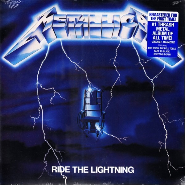 Metallica – Ride The Lightning – LP, Album, RE, RM, RP