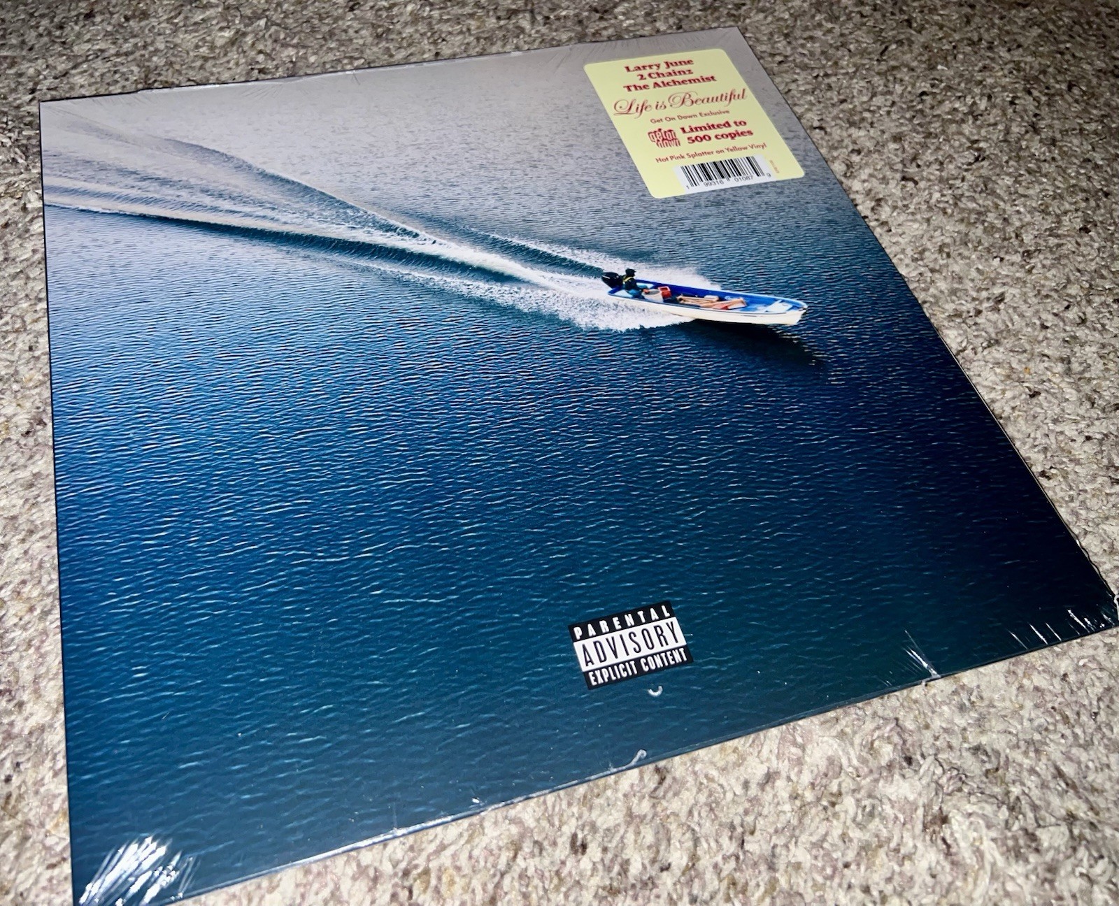 Hip-Hop Vinyl Splatter 64/500 Alchemist Larry June 2 Chainz Life Is Beautiful