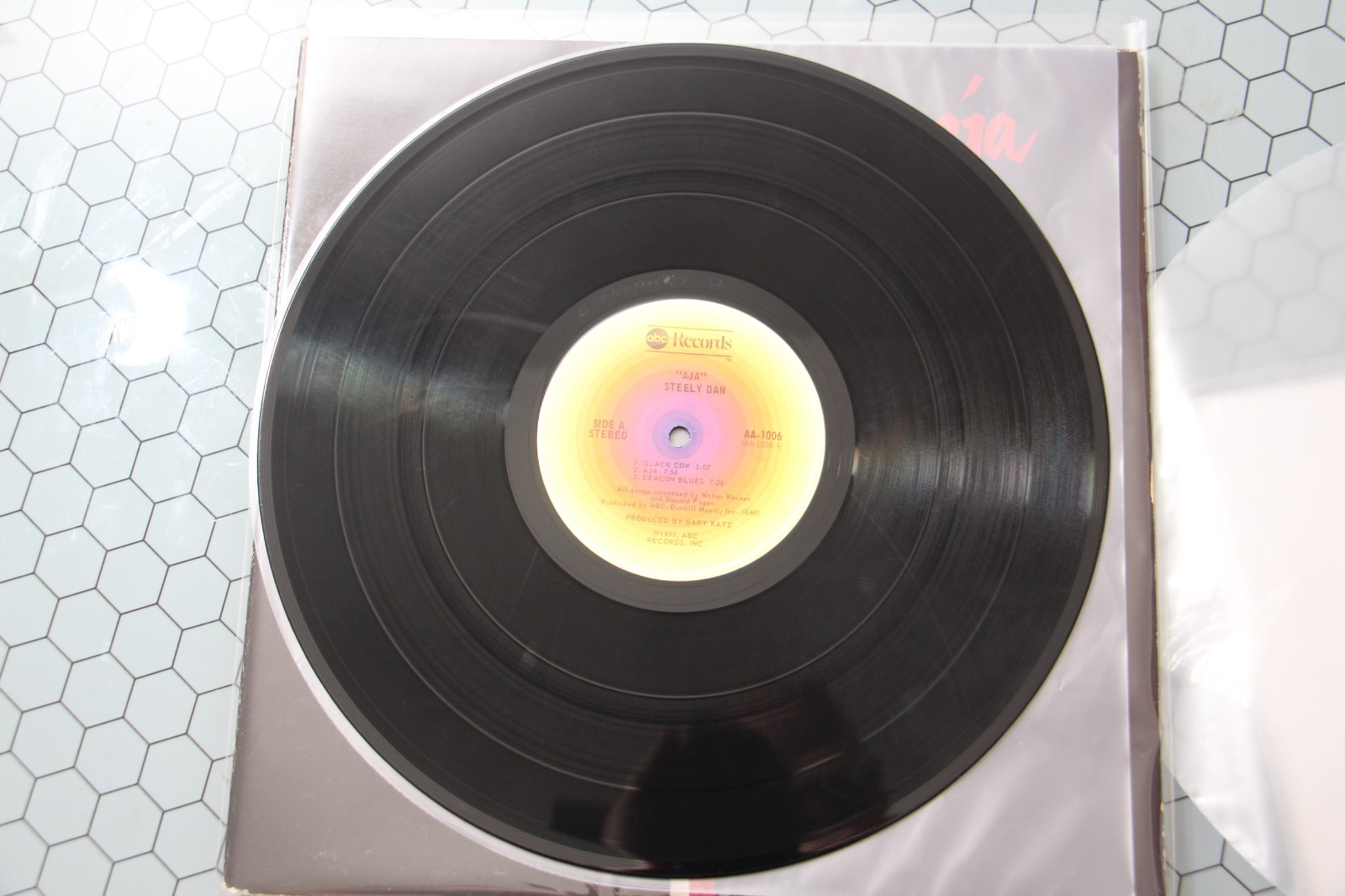 Steely Dan – Aja, 1977 LP gatefold, ABC Records – AA-1006