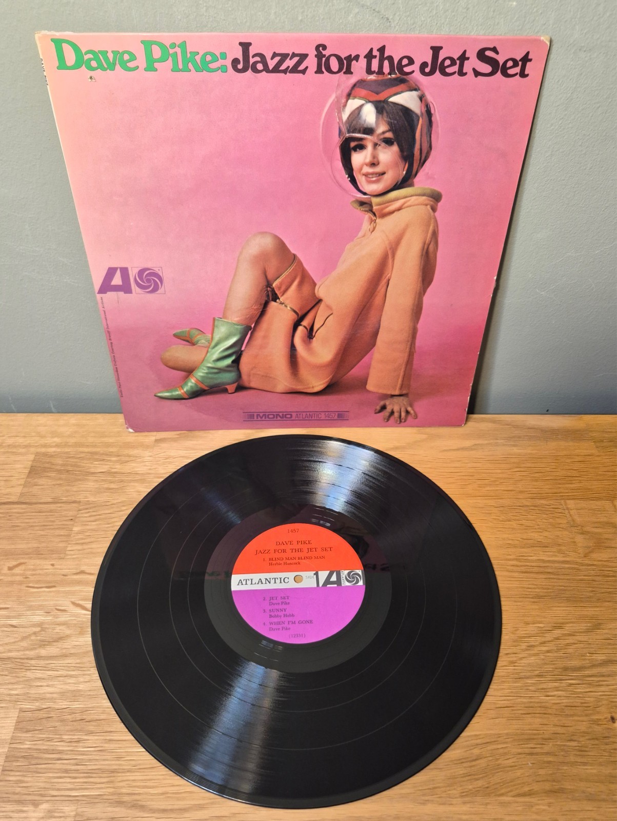 Dave Pike Jazz for The Jet Set 1966 Atlantic Records Mono Pressing Jazz Vinyl
