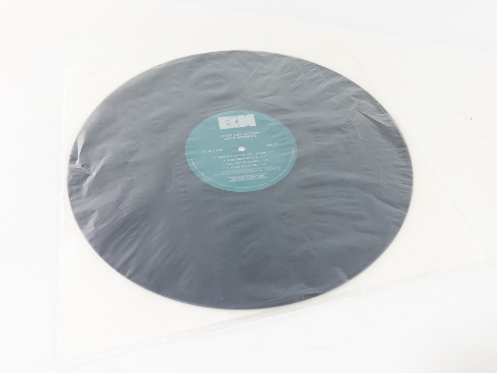 John Surman Upon Reflection, ECM-1-1148 Contemporary Jazz Ambient LP 1979, EX
