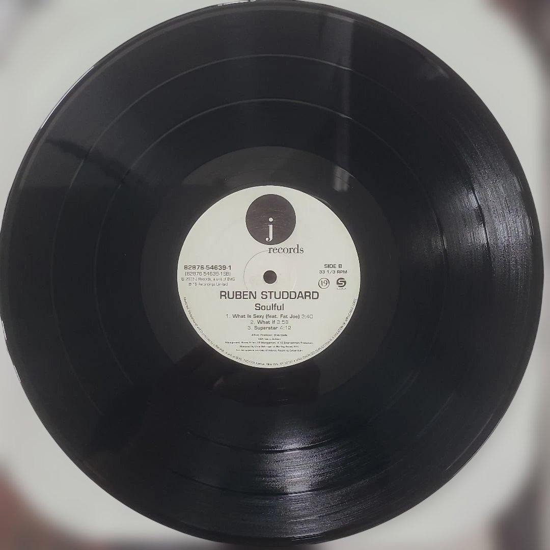 Ruben Studdard Soulful Vinyl LP Near Mint Condition R&B 2000s Classic