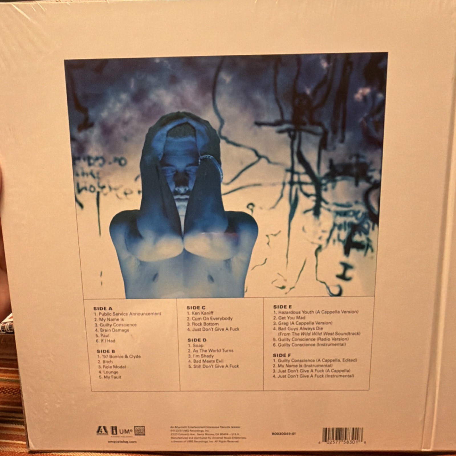Eminem The Slim Shady LP Expanded Limited Edition Vinyl Explicit Content
