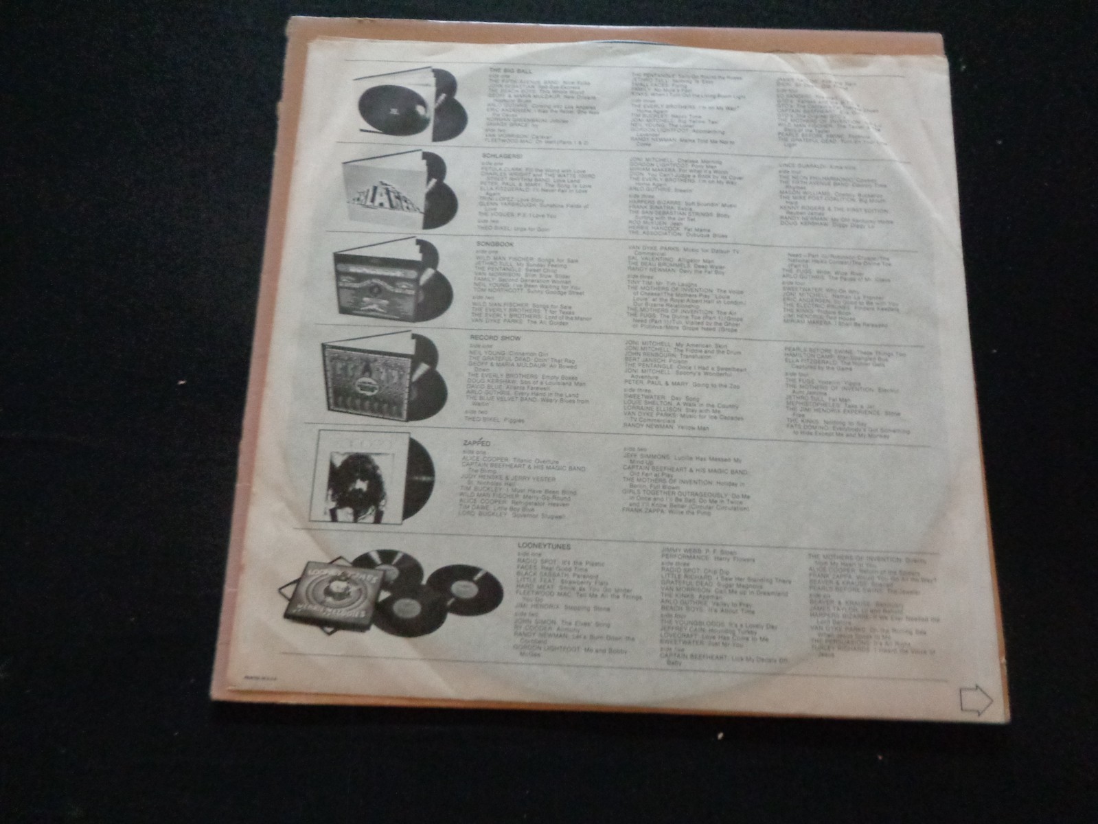 AMERICA Self-Titled Band Album AMERICA 1971 WARNER BROS Vintage Record Vinyl LP