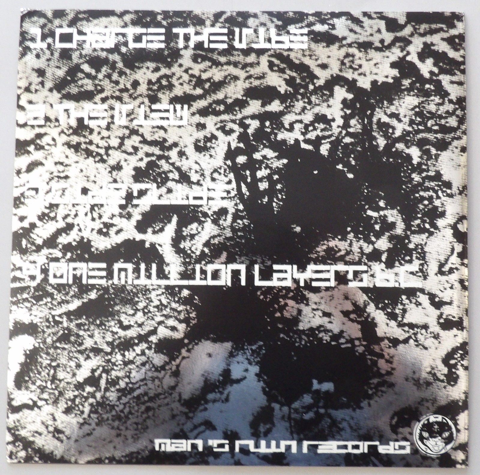 HANGNAIL – 1998 RED VINYL 10” – MAN’S RUIN RECORDS MR-116 – KOZIK COVER ART