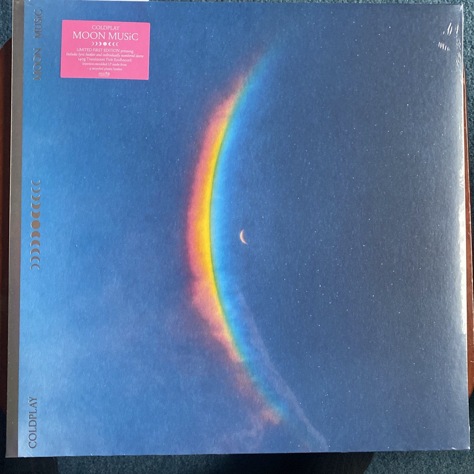 Coldplay – Moon Music. Translucent Pink Vinyl 12″ Album, Numbered NEW & SEALED*