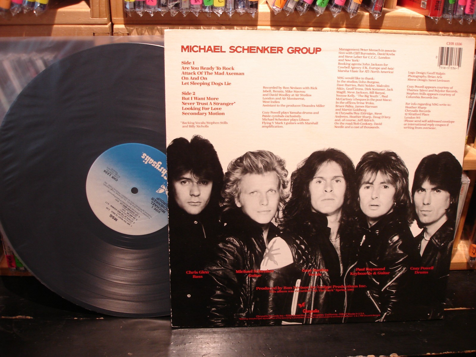 The Michael Schenker Group – MSG Chrysalis – CHR 1336