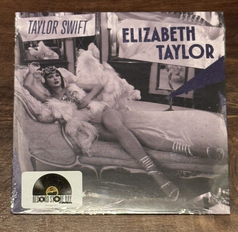 Taylor Swift Elizabeth Taylor 7″ Purple Glitter Vinyl RSD 2026 Record Store Day