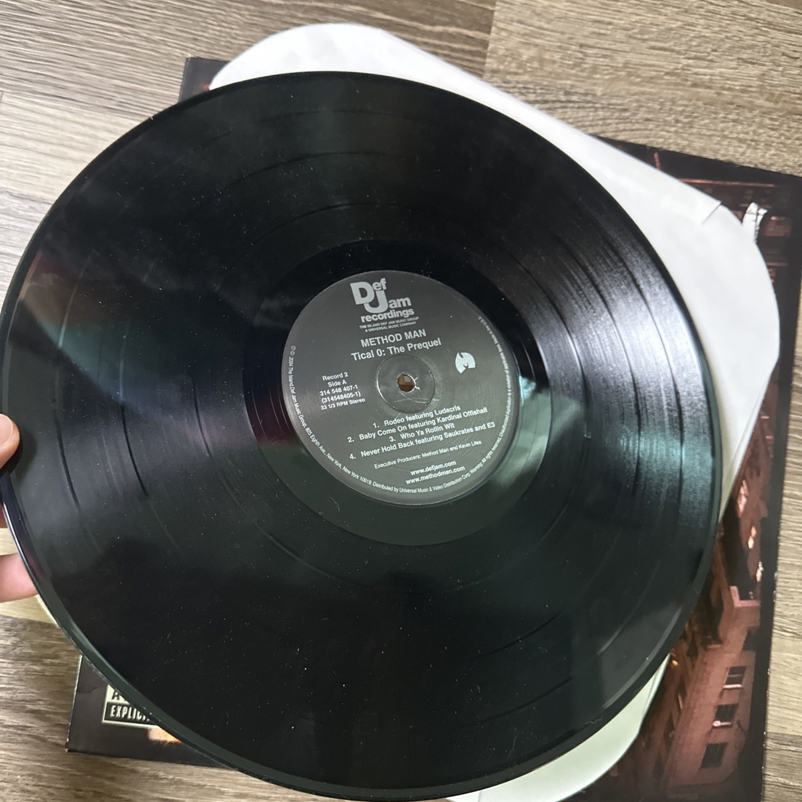 Method Man – Tical 0: The Prequel (2LP, 2004, Rza, Busta Rhymes, Redman, Insert)