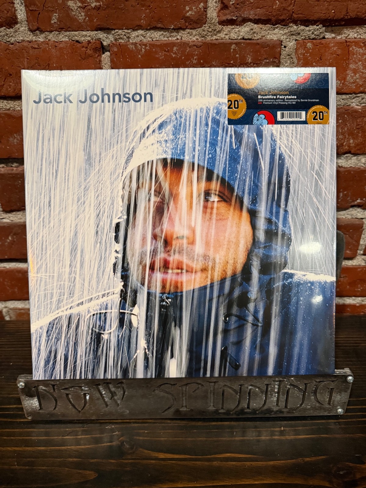JACK JOHNSON – BRUSHFIRE FAIRYTALES – VINYL LP – NEW/ SEALED