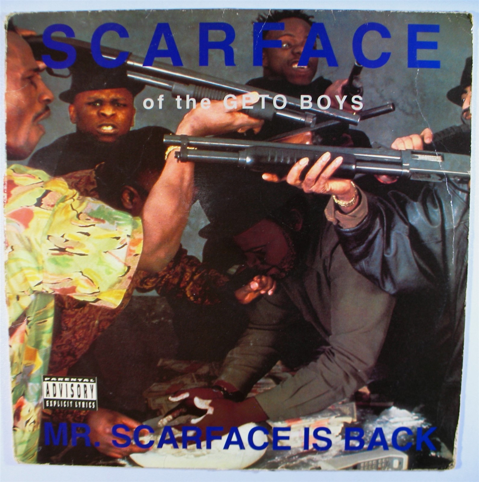 SCARFACE Mr. Scarface Is Back RAP-A-LOT LP gangsta rap SL 57167