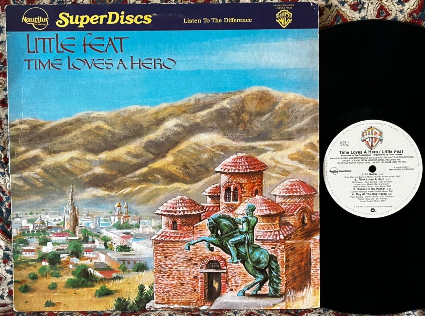 LITTLE FEAT Time Loves A Hero 1980 NAUTILUS Half Speed Master EX Vinyl TESTED