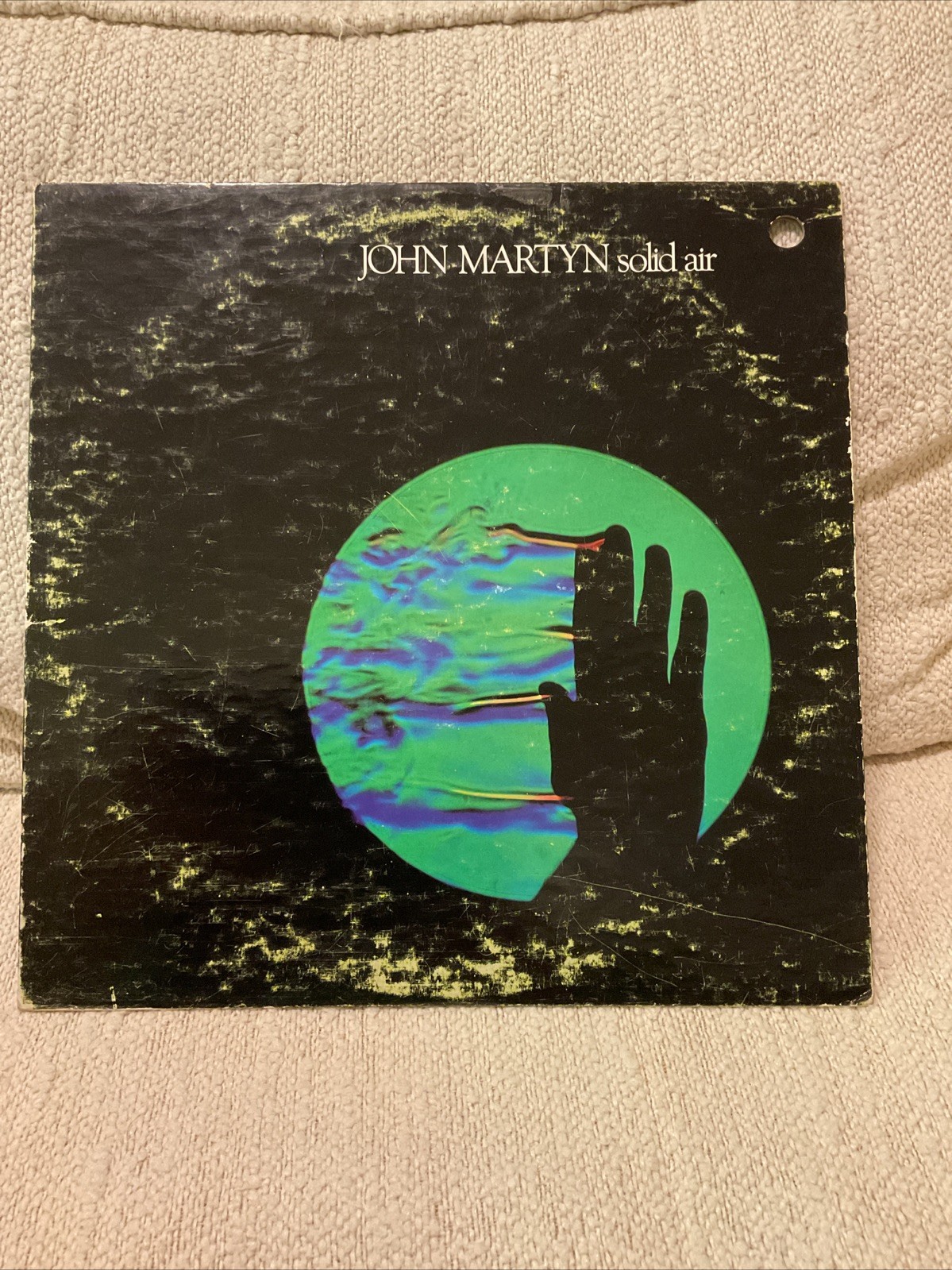 John Martyn Solid Air Vinyl LP SW-9325 Island US 1973 STERLING FREE SHIPPING